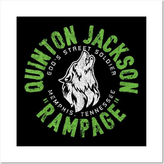 Quinton Rampage Jackson Wall Art by huckblade